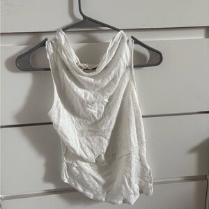 We The Free - White Sleeveless Top